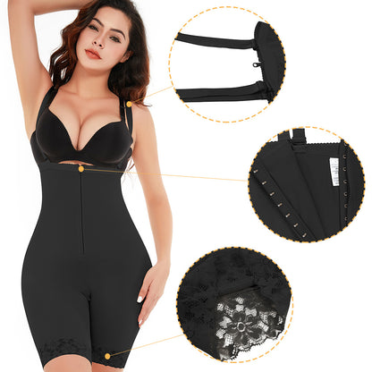 Plus Size High Waist Shaping Zipper Shaping Pants
