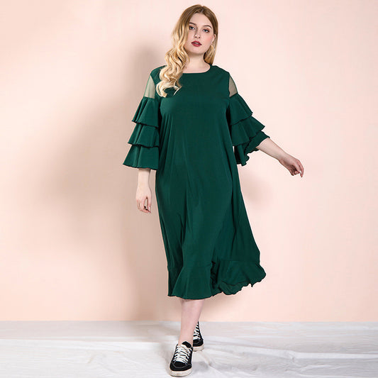 Spring And Summer Spot Women's Dress Plus Size Middle East Hot-selling Skirt
