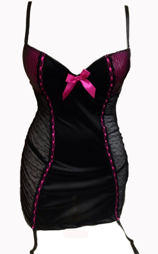 Lencería sexy para esculpir el cuerpo Pijamas sexy con tirantes para mujer