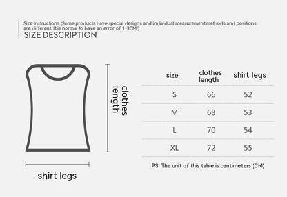 Rainbow Hooded Men's Vest V-neck Hollow Breathable Thin Sexy Sleeveless Loose I-shaped Top Without Pants