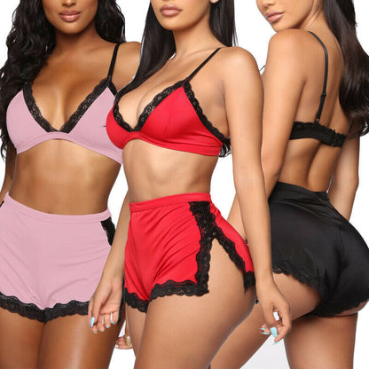 Soutien-gorge en dentelle pour femmes, vêtements de nuit sexy