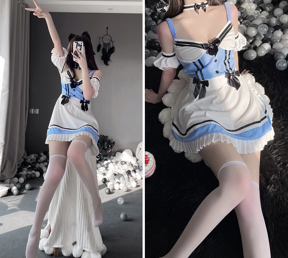 Lencería Temptation Maid Pijamas Gratis