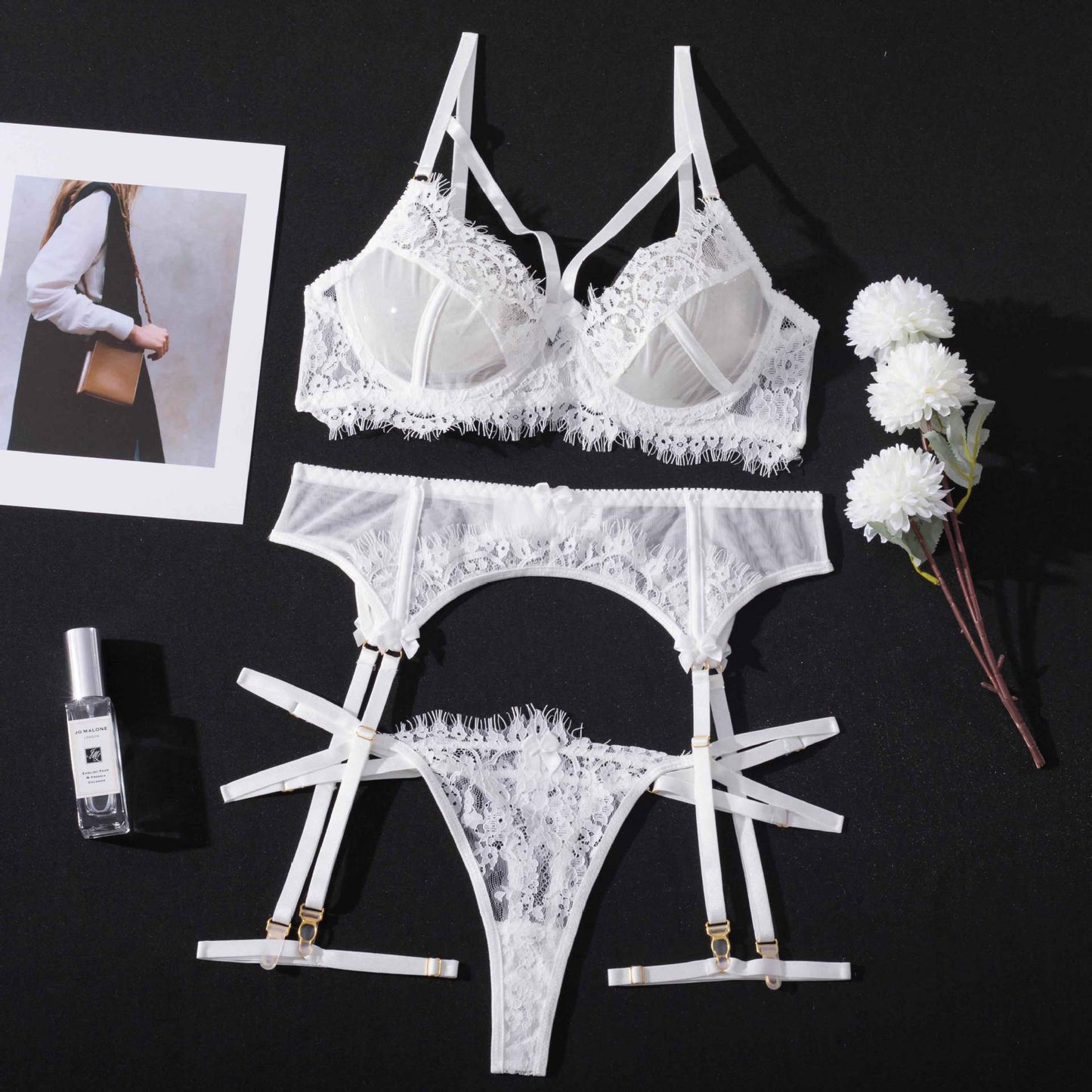 Costume fendu de mise en forme du corps de lingerie sexy sexy