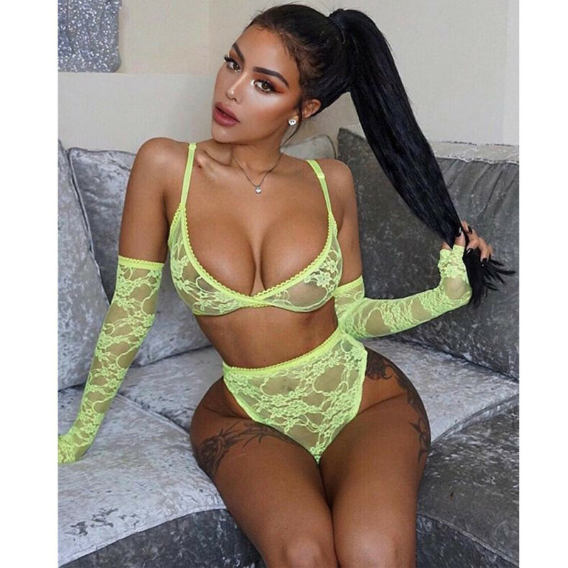 Chemise de nuit sexy en dentelle