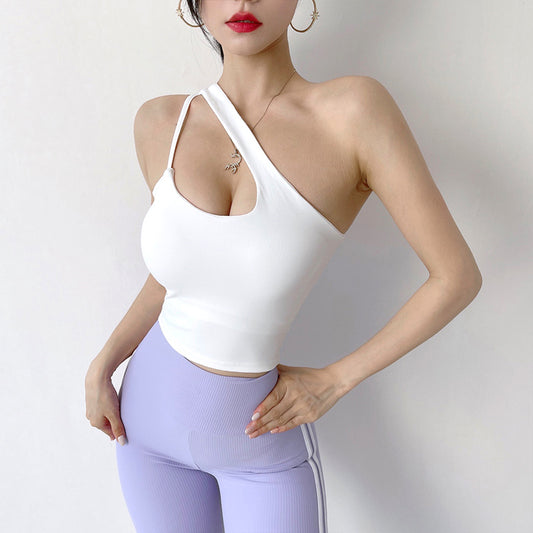 Gilet de sport à bretelles croisées pour femmes, Lingerie Sexy