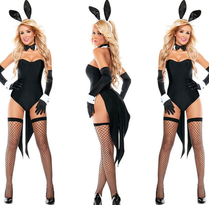 Sexy Lingerie Halloween Costume Bunny Free Off Sexy Seduction Bunny Suit Performance Wear