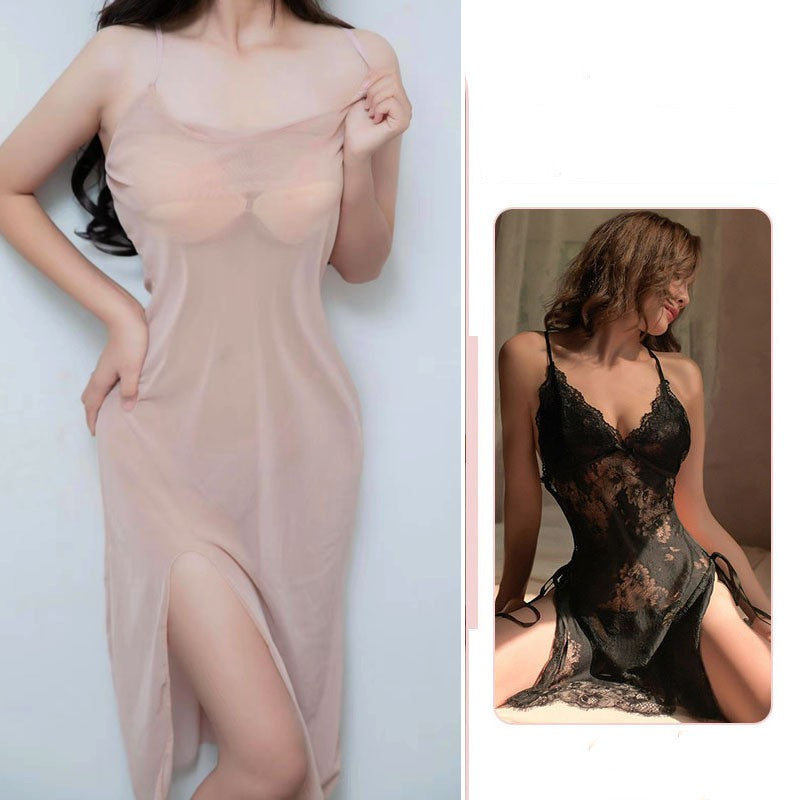 Perspectiva Lencería Sexy Mujer Pechos Pequeños