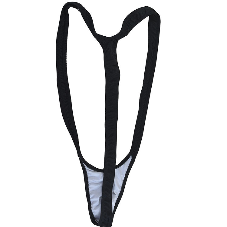 Maillot de bain une pièce brillant Fluoro Sexy Men Mankini String