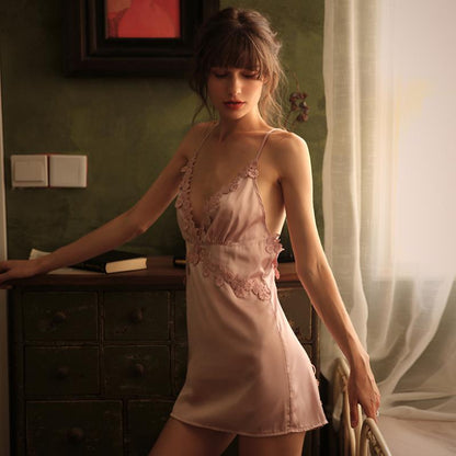 Jupe pyjama lingerie sexy