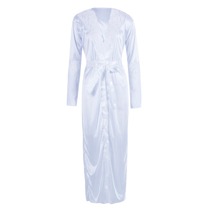 Peignoir de lingerie sexy pour femmes, robe brillante de grands chantiers