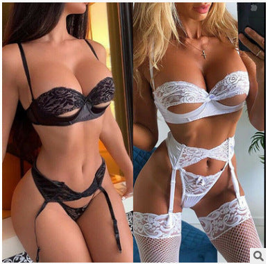 Ensemble de sous-vêtements sexy Ensemble de sous-vêtements de soutien-gorge deux pièces