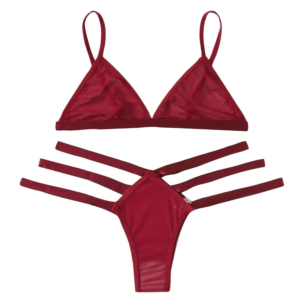Lingerie Sensuelle Sous-Vêtements Femme Ensemble Sexy Soutien-Gorge String