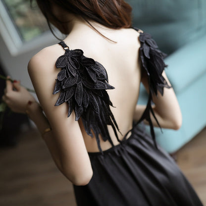 Lingerie Dames Ailes d'Ange Sling Chemise de Nuit
