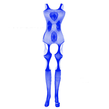 One Piece  Hole Mesh Clothes Stockings