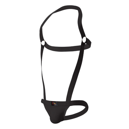 Slip sexy à bretelles intégrées pour performances sur scène pour hommes