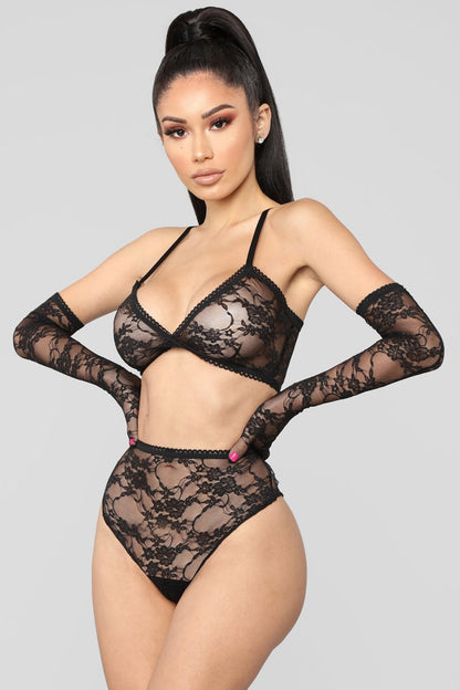 Chemise de nuit sexy en dentelle