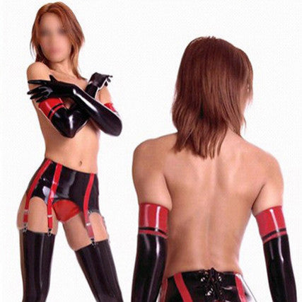 Natural Latex Ladies All-match Garter Belt