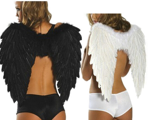 Ailes lingerie adulte costume d'Halloween jeu d'ange