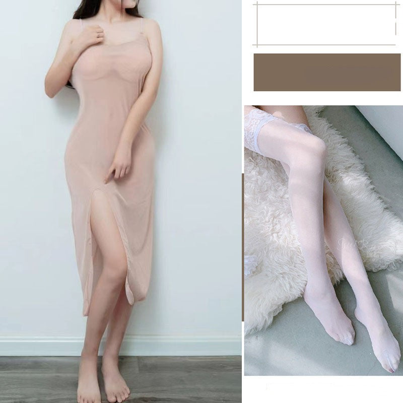 Perspectiva Lencería Sexy Mujer Pechos Pequeños
