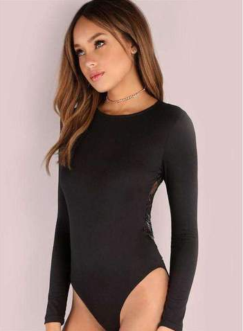 Sra. Sexy Halter Pestañas Lencería siamesa Lencería