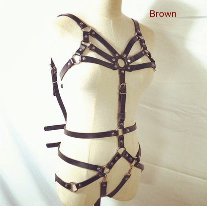 European American Harajuku Leg Ring Binding Belt Strap One Sexy Ornament