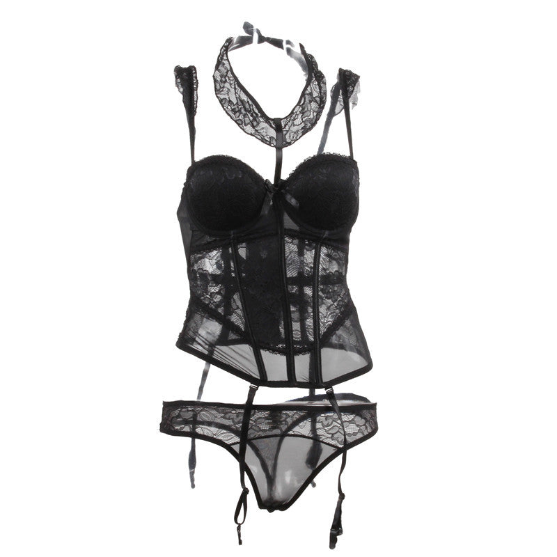 Costume de gilet de lingerie en dentelle