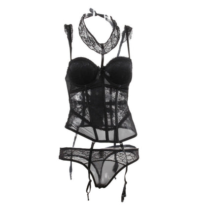 Costume de gilet de lingerie en dentelle