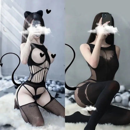 Sexy  Lingerie Passion Student Stockings