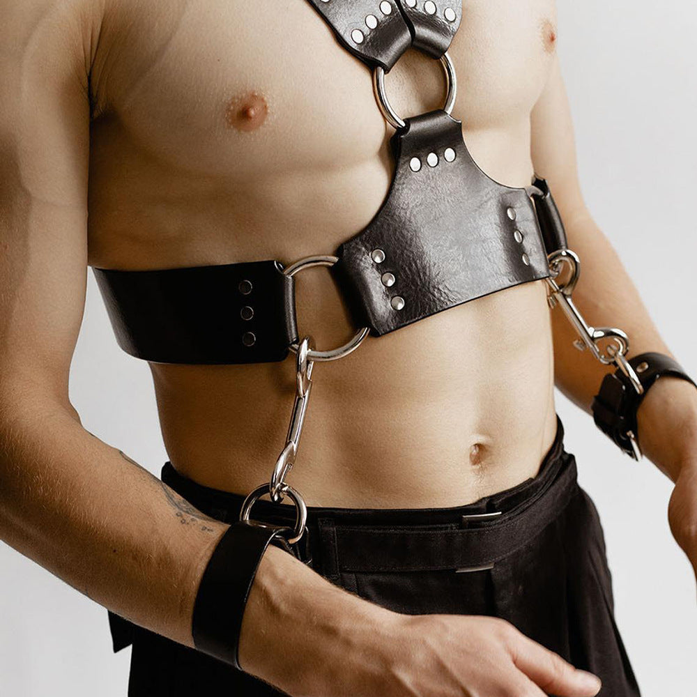 Men's Fashion Casual Minimalist Leather Straps