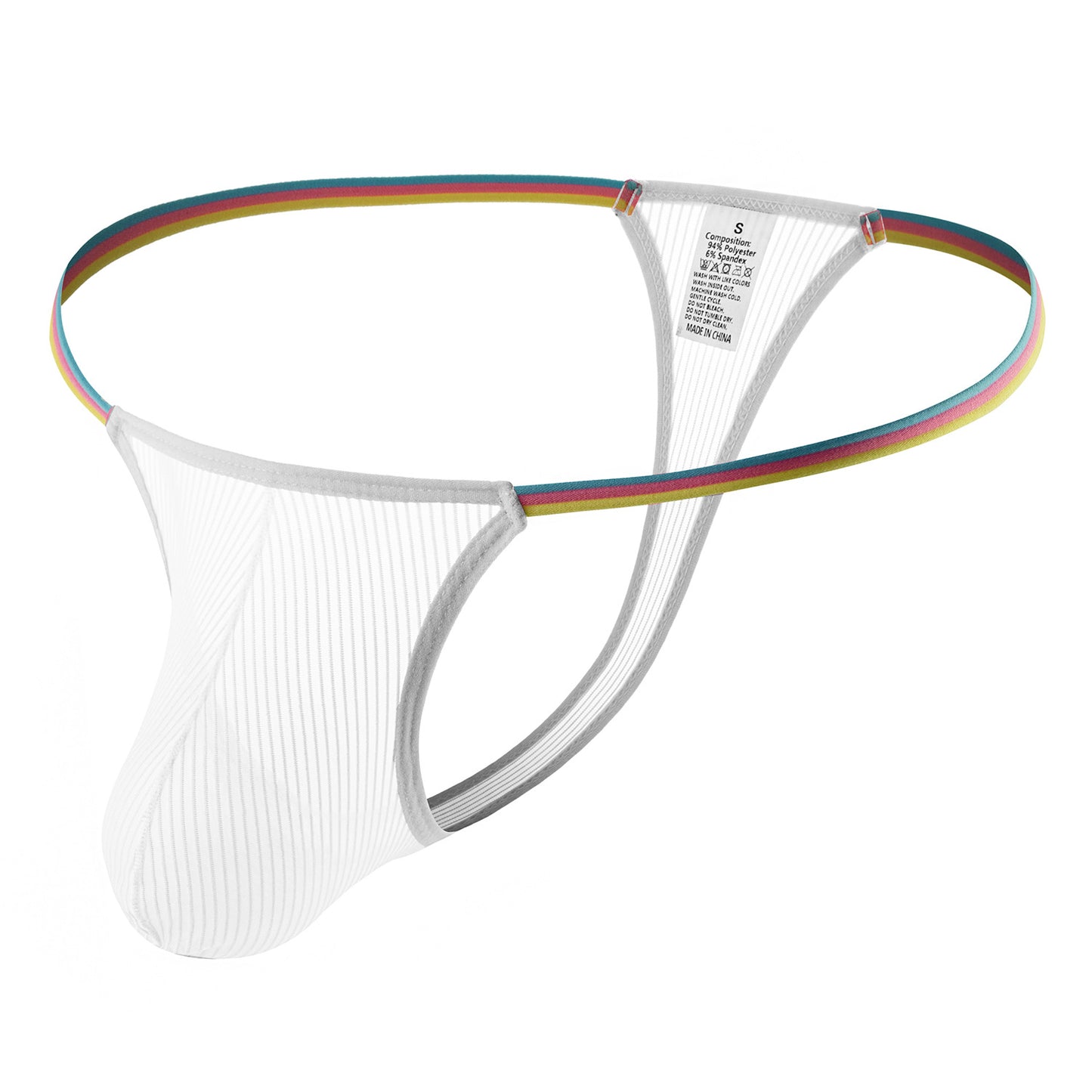 Men's Knitting Transparent Stretch Thong
