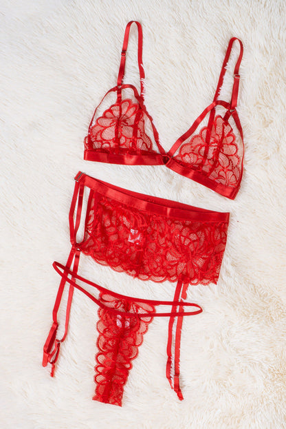 Suministro transfronterizo Comercio exterior europeo y americano Lencería sexy Encaje sexy para mujer Ropa interior con cabestrillo de dos piezas Ventas directas de fábrica 35650