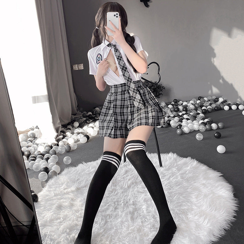 Lencería JK Uniforme Tentación Traje Puro