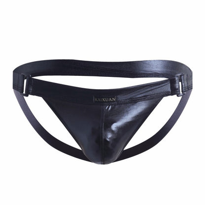 String en simili cuir pour hommes