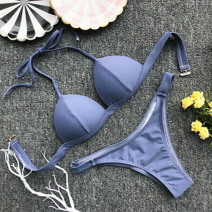 Nouvel ensemble de soutien-gorge bikini femme sexy 