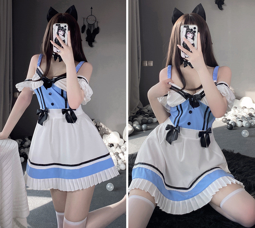 Lencería Temptation Maid Pijamas Gratis