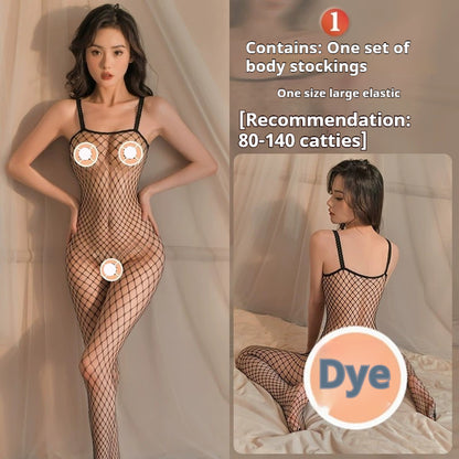 Lingerie Sexy Ouverte Passion Transparent Sense Body En Maille