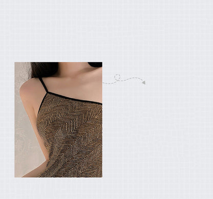 Women's  Lingerie Senior Nightdress Slit Dress