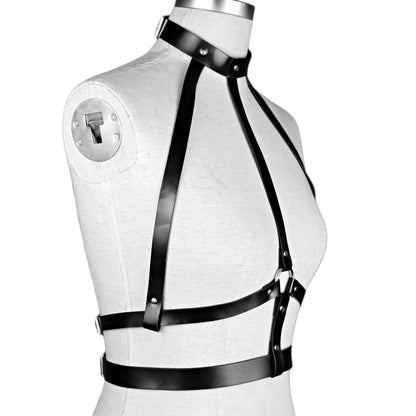 European And American Gothic Women's Leather  Corset Straps