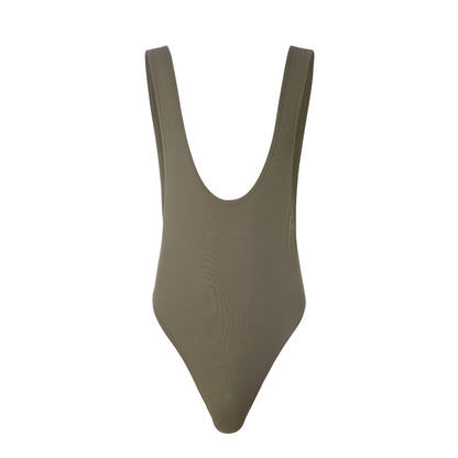 European And American Nylon Rib Men's One-piece Suit