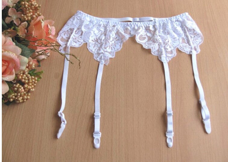 Accessoires Lingerie Jarretière Dentelle Noir