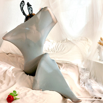 Seamless Full Body All-inclusive Sleeping Bag Tights Ultra-thin Stockings Lingerie Transparent Body Stocking