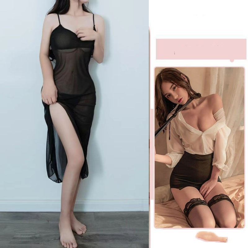 Perspectiva Lencería Sexy Mujer Pechos Pequeños
