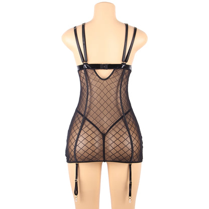Comeondear Lace Jarretière Lingerie Mesh Erotische Lingerie