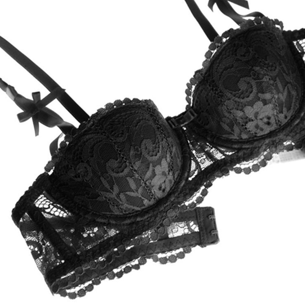 Lingerie sexy en dentelle avec porte-jarretelles