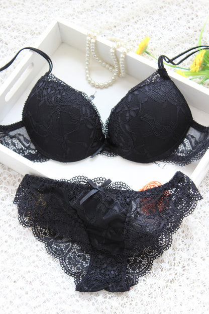 Japanese Sexy Girls Push Up Bra Ladies Underwear Set