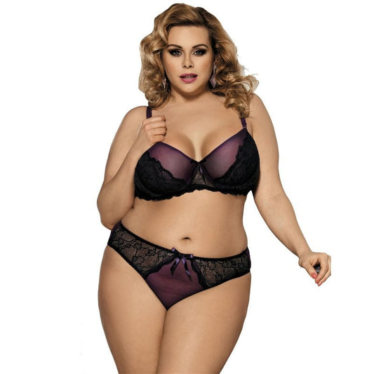 Ensemble de soutien-gorge sexy à trois points pour femme