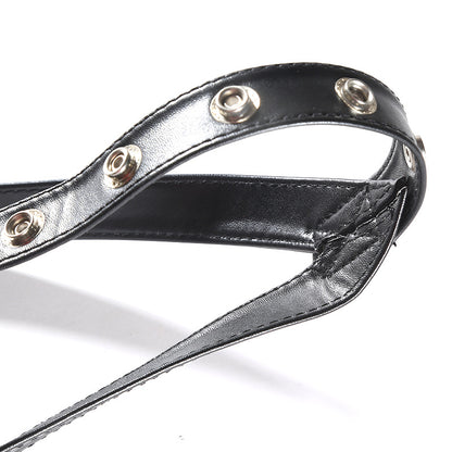 Pullover Mask Ball Gag Female  Leather Toys