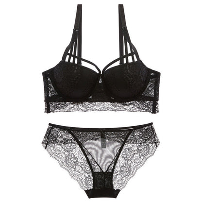 Ensemble de soutien-gorge en dentelle de style européen et américain pour femmes