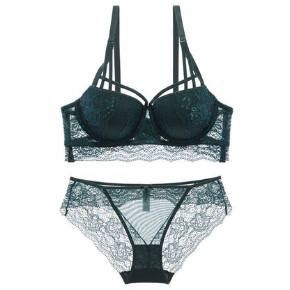Ensemble de soutien-gorge en dentelle de style européen et américain pour femmes