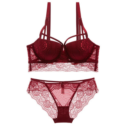 Ensemble de soutien-gorge en dentelle de style européen et américain pour femmes